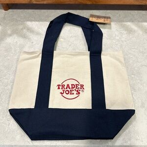 Trader Joe’s Mini Blue Tote NWT